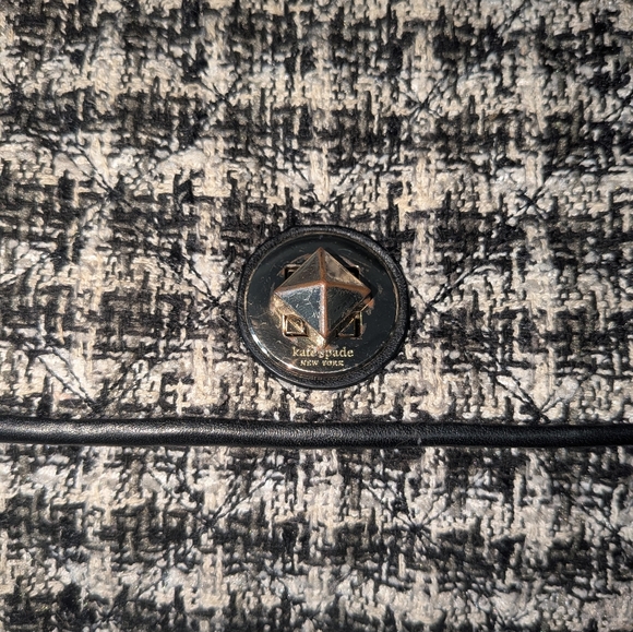 Kate Spade $429 Natalia Tweed Medium Flap Shoulder, and Crossed body Bag - Picture 9 of 17